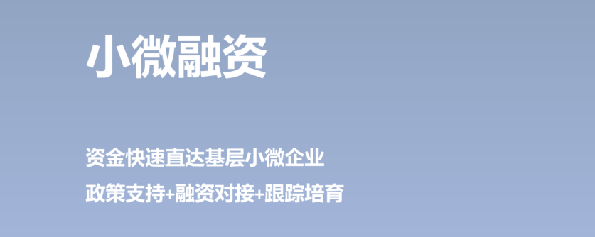 小微融资